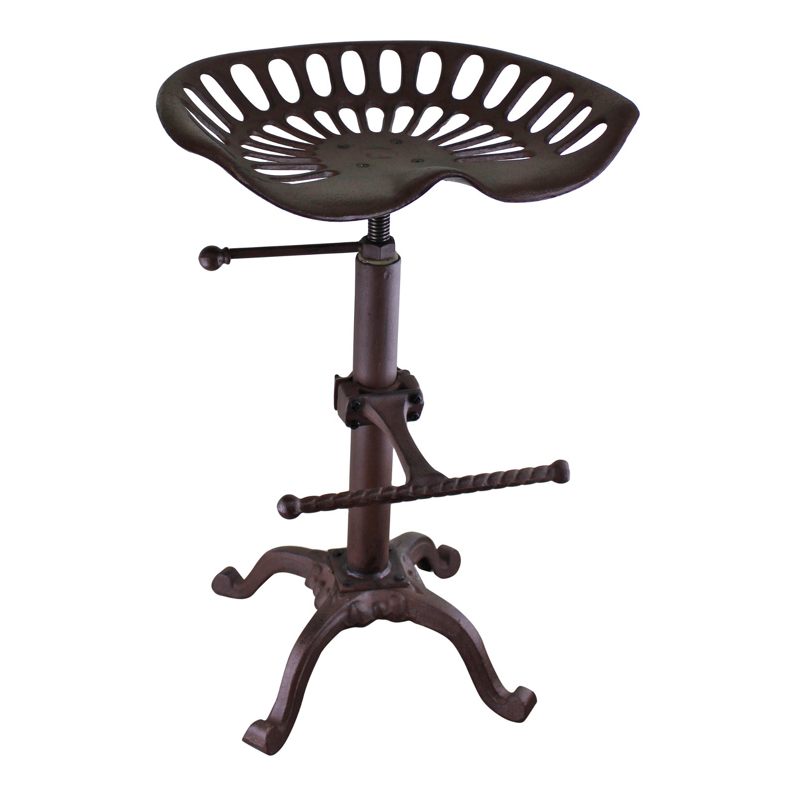 Cast Iron Tractor Seat Kitchen/Bar Stool – Dalia Home